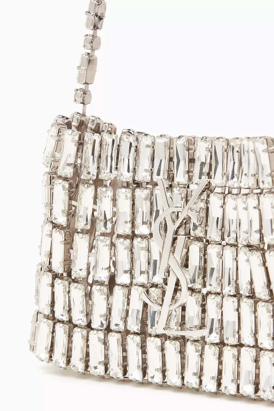 Crystal Evening Bag Mirror